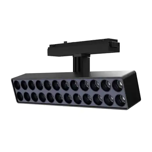 High-quality professional LED commercial lighting fixture for retail and industrial use.