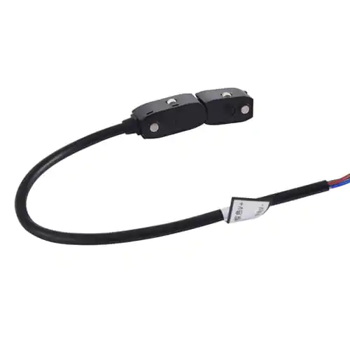 Flexible LED sensor cable with connectors for professional commercial lighting installations.