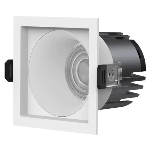 Adjustable LED Downlight Recessed Lighting Fixture for Commercial Spaces.
