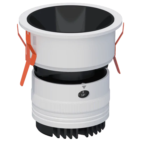 High-quality professional LED lighting fixture for commercial applications.