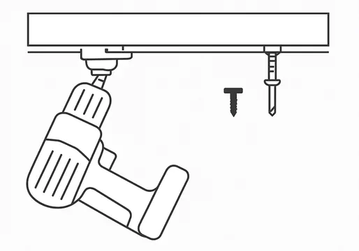 Adjustable track lighting fixture installation diagram.
